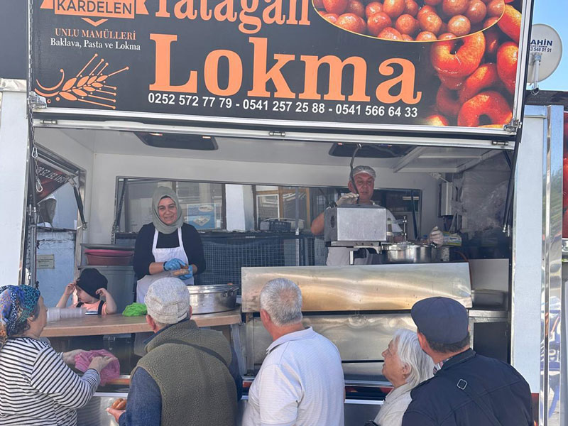 Mentese merkez hayır lokması